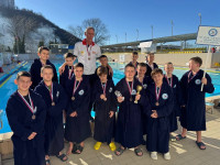 Команда юных ватерполистов ГБУ ДО РК «СШ водных видов спорта им. Маргаритова В.С.» в период с 04 по 11 января 2025 г. приняла участие в Первенстве по водному поло "Рождественский турнир" в г. Туапсе