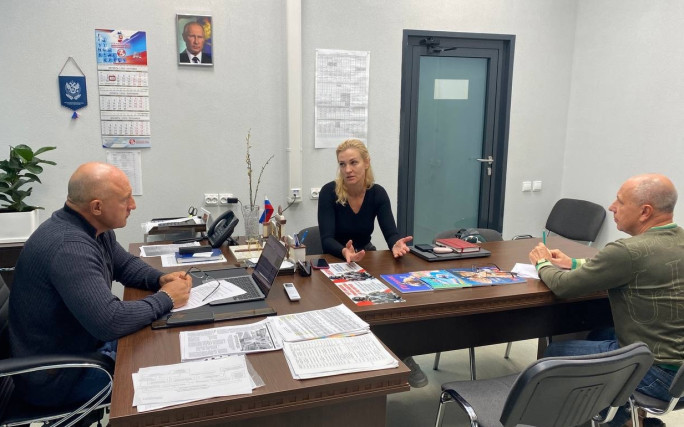 Проведена встреча с Президентом Федерации плавания РК Мельниковой Еленой Викторовной
